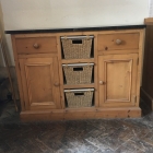 Bispoke Pine Kitchen Unit - £425