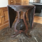 Mahogany Drop Leaf Table - £125