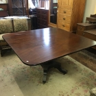 William Iv Snap Top Mahogany Table - £450